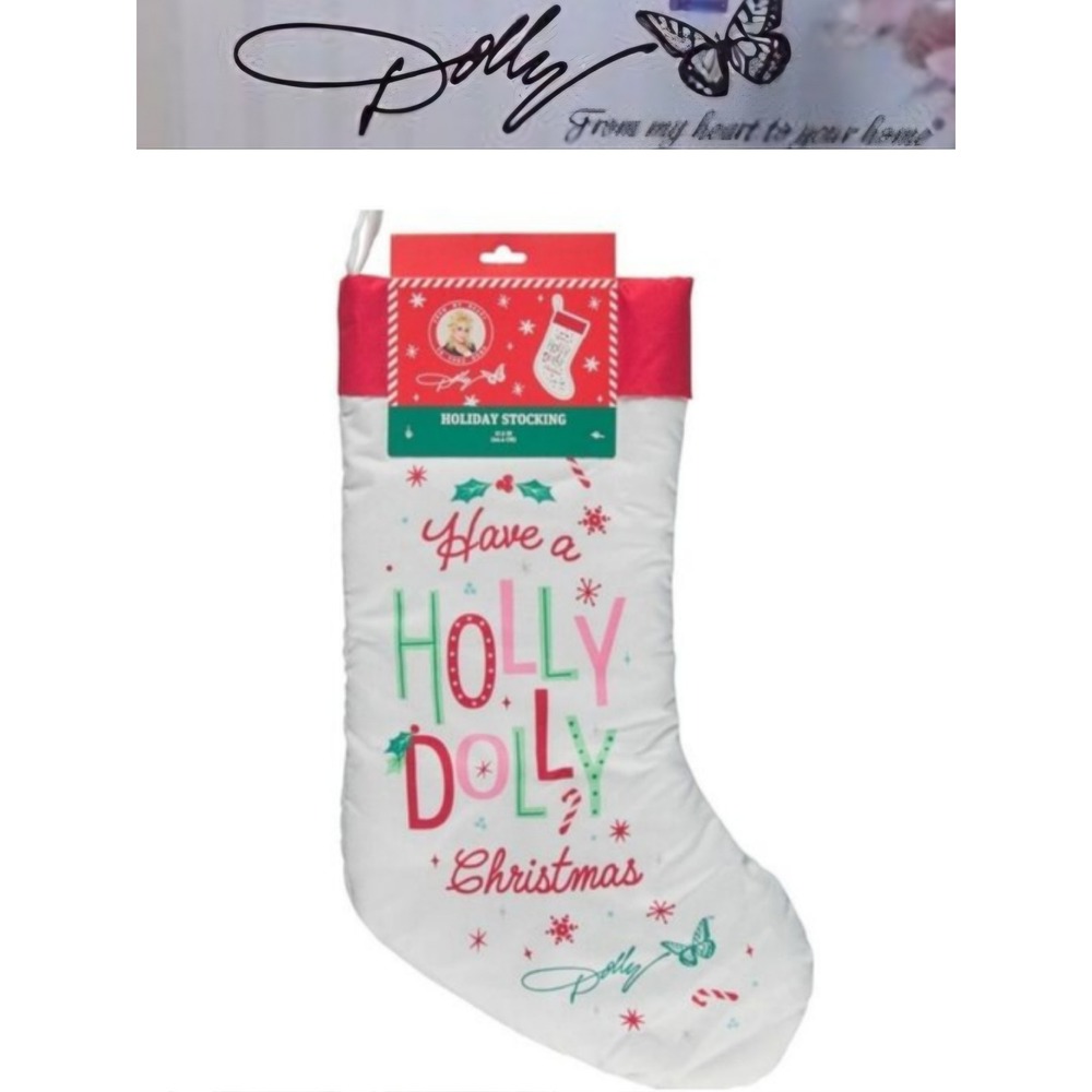 Dolly Parton, " Have A Holly Dolly Christmas," Stocking